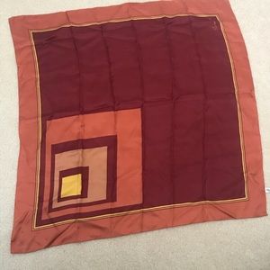 Vintage geo print Burmel scarf